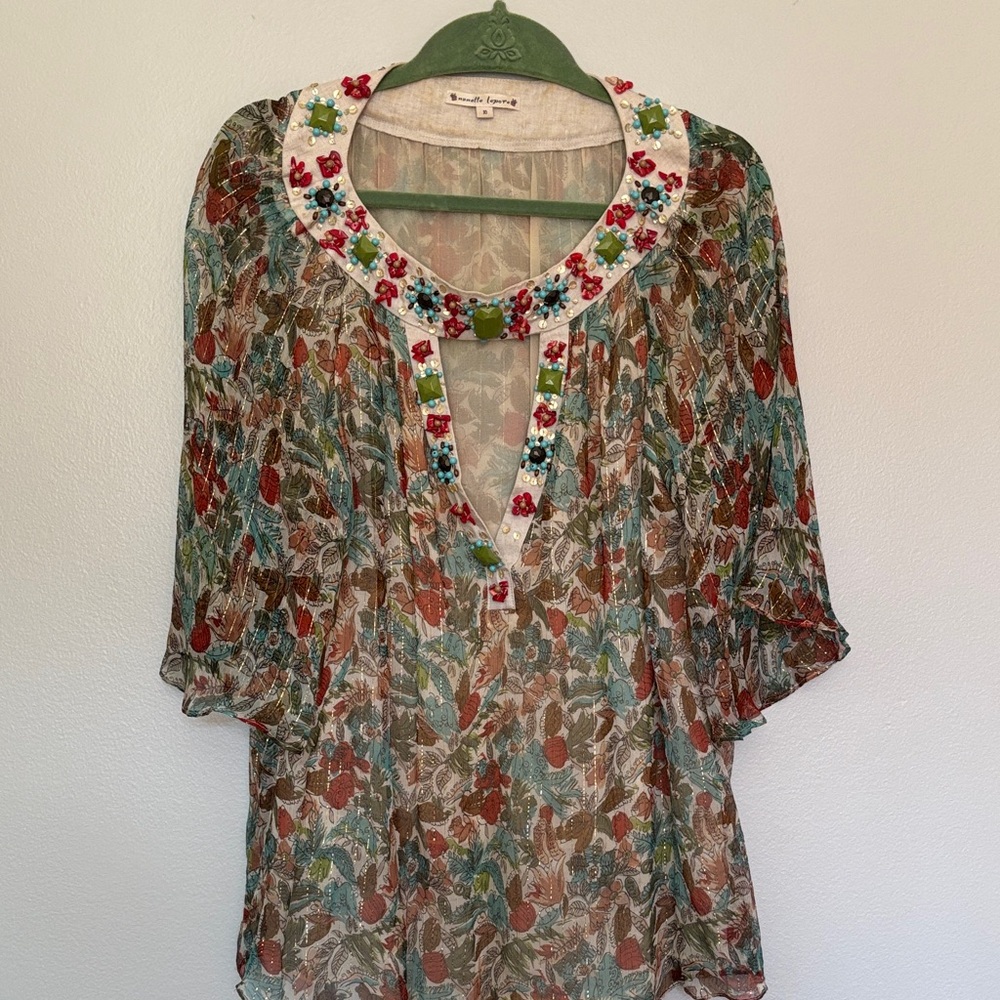 Vintage Nanette Lepore Silk Top